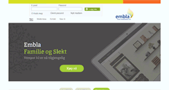 Desktop Screenshot of embla.no